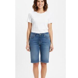 Dish Performance Denim Women's Classic Blue Jean Shorts Stretchy